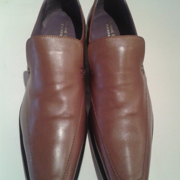 Samuel Windsor brown leather brogues main image 9